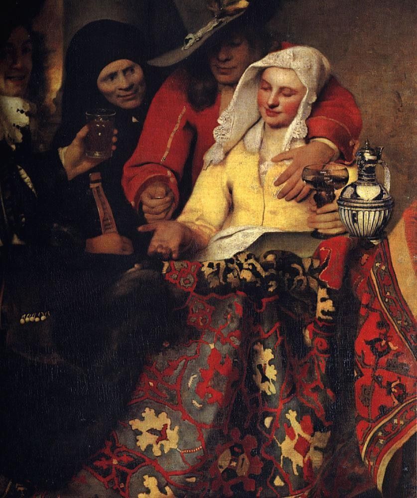 Johannes Vermeer The Procuress